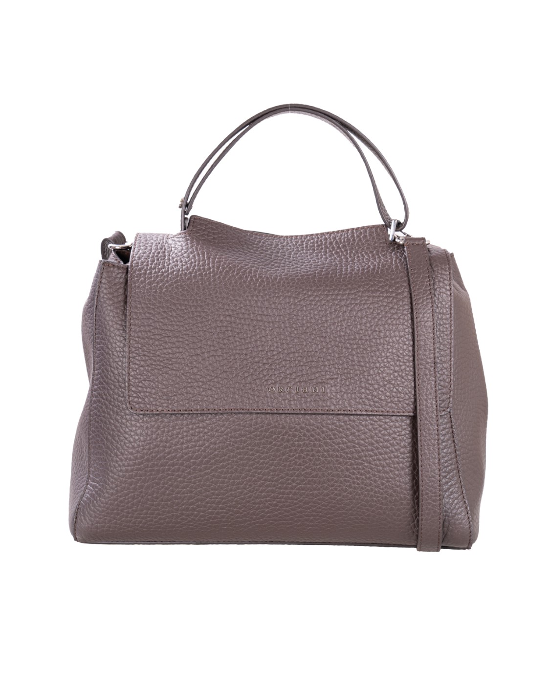 shop ORCIANI  Borsa: Orciani borsa Sveva Soft Media a spalla in pelle con tracolla.
Tasche: 3 interne, di cui una con zip.
Chiusura: patta con bottone magnetico.
Funzionalità: manico allungabile e tracolla rimovibile.
Dettagli: finitura palladio.
Dimensioni: Larghezza: 32 cm / Altezza: 24 cm / Profondità: 15 cm.
Composizione: 100% pelle di vitello.
Made in Italy.. BT2006 SOF-TMO number 5079360